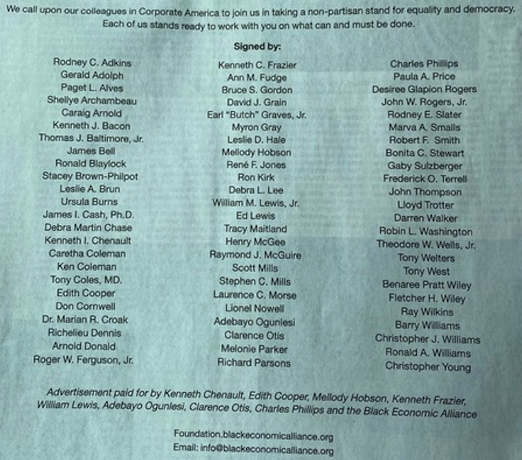 NYT-BlackEconomicAlliance-Signatories